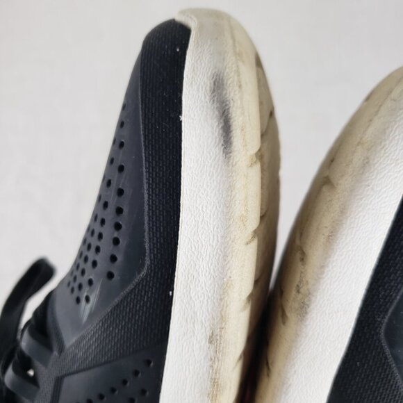 Crocs LiteRide Pacer Lace-Up Sneakers Black Perforated Mesh Womens Size 10 - Picture 7 of 11